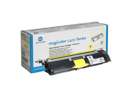 Konica Minolta originál toner A00W132, 1710-5890-05, yellow, 4500str., s hologramom