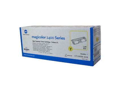 Konica Minolta originál toner A00W132, 1710-5890-05, yellow, 4500str.