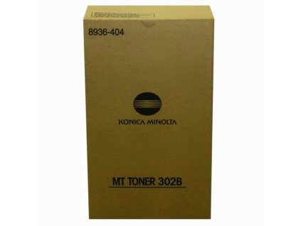 Konica Minolta originál toner 8936404, 302B, black, 5500str.