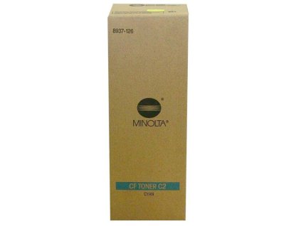 Konica Minolta originál toner 8937126, CF TONER C2, cyan, 9000str., 286g