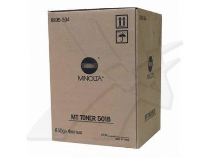 Konica Minolta originál toner 8935504, MT501B, black, 75000str., 4x650g
