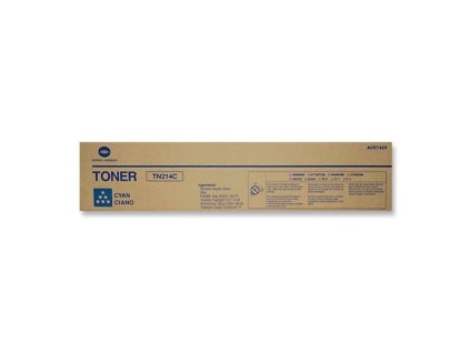Konica Minolta originál toner TN214C, A0D7454, cyan, 18500str.