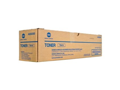 Konica Minolta originál toner A202-050, TN414, black, 25000str.