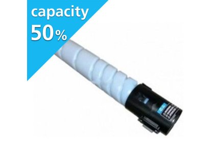 Konica Minolta originál toner TN512C, A33K45H, cyan, 17500str., polovičná kapacita