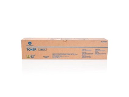 Konica Minolta originál toner A1DY250, TN615Y, yellow, 91000str.