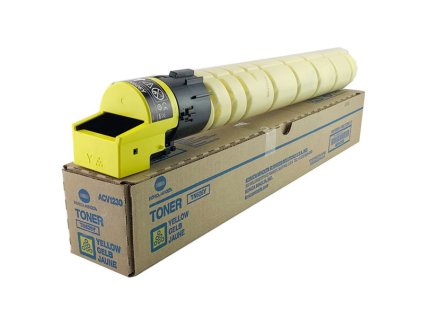 Konica Minolta originál toner ACV125H, TN626Y, yellow, 14000str.