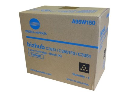 Konica Minolta originál toner A95W150, TNP-49K, black, 13000str.