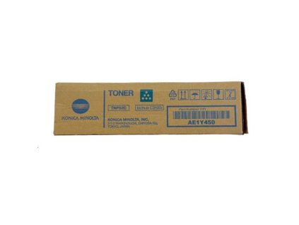 Konica Minolta originál toner AE1Y450, TNP-92C, cyan, 4000str.