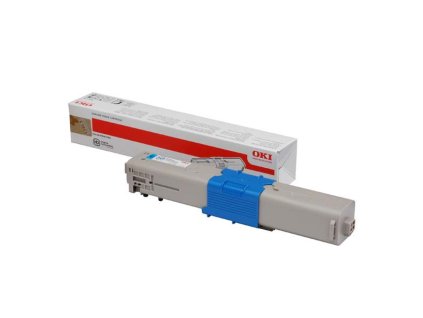 OKI originál toner 44973535, cyan, 1500str.