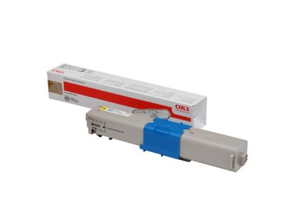 OKI originál toner 44973533, yellow, 1500str.