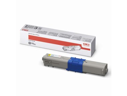 OKI originál toner 44469722, yellow, 5000str.