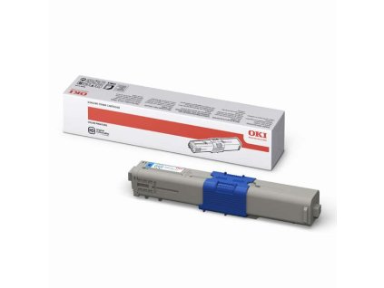 OKI originál toner 44469706, cyan, 2000str.