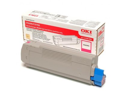 OKI originál toner 43381906, magenta, 2000str.