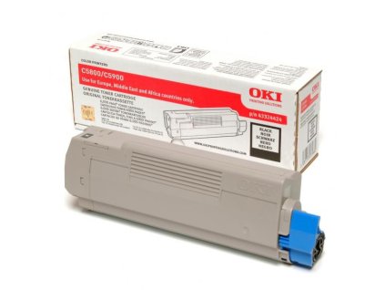 OKI originál toner 43324424, black, 6000str.