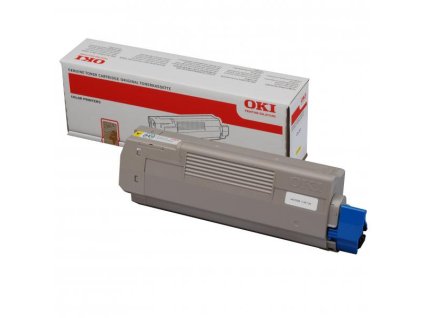 OKI originál toner 44315305, yellow, 6000str.