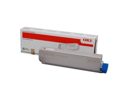OKI originál toner 44844614, magenta, 7300str.