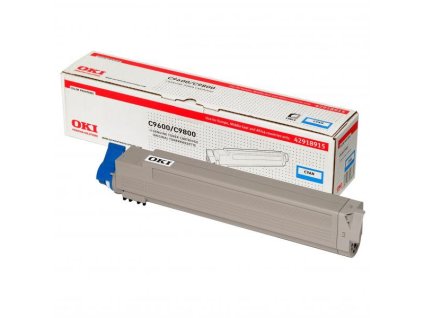 OKI originál toner 42918915, cyan, 15000str.