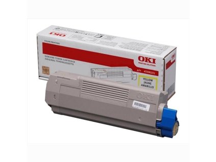 OKI originál toner 45396201, yellow, 11500str.
