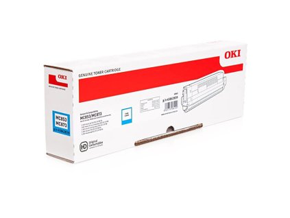 OKI originál toner 45862839, cyan, 7300str.