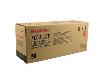 Sharp originál toner MX-312GT, black, 25000str.