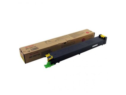 Sharp originál toner MX-31GTYA, yellow, 15000str.