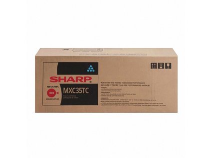 Sharp originál toner MX-C35TC, cyan, 6000str.