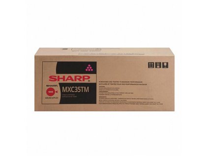 Sharp originál toner MX-C35TM, magenta, 6000str.