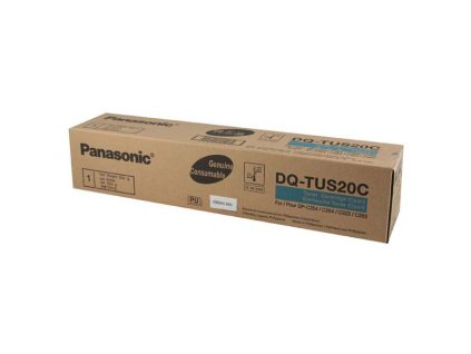 Panasonic originál toner DQ-TUS20C, cyan, 20000str.