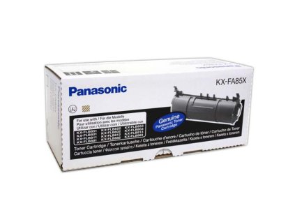Panasonic originál toner KX-FA85X, black, 5000str.