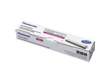 Panasonic originál toner KX-FATM502, magenta, 2000str.