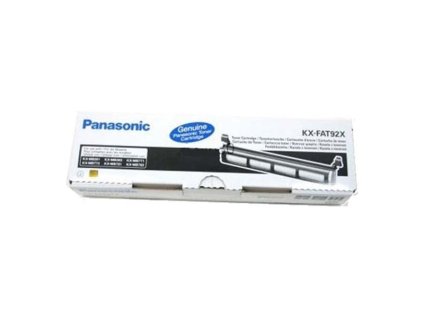 Panasonic originál toner KX-FAT92X, black, 2000str.