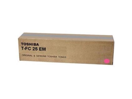 Toshiba originál toner TFC25EM, 6AJ00000078, magenta, 26800str.