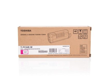 Toshiba originál toner T-FC34EM, 6A000001533, 6A000001811, magenta, 11500str.