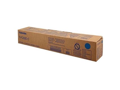 Toshiba originál toner T-FC50EC, 6AJ00000113, 6AJ00000227, cyan, 33600str.