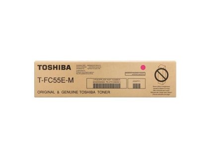 Toshiba originál toner TFC55EM, 6AG00002320, magenta, 26500str.