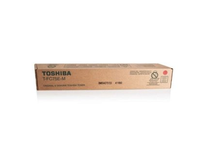 Toshiba originál toner T-FC75E-M, 6AK00000253, magenta, 35400str.