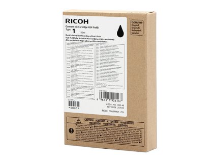 Ricoh originál ink (DTG) typ 100, 257059, black, 600str., 140ml