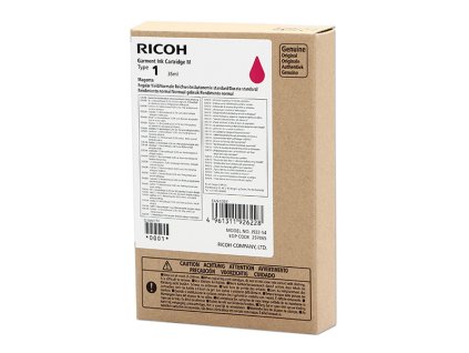 Ricoh originál ink (DTG) typ 100, 257065, magenta, 150str., 35ml