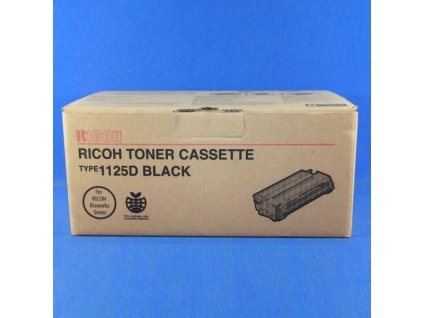 Ricoh originál toner 401129, Typ 1125D, black, 4000str., 180g