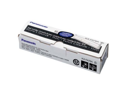 Panasonic originál toner KX-FA76E/A, black, 2000str.