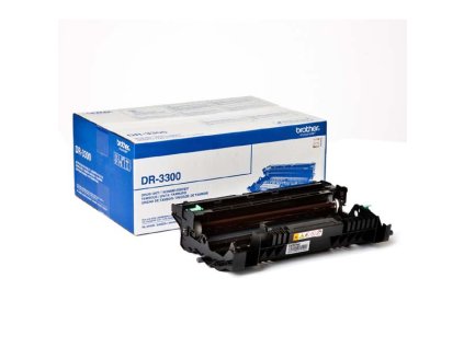 Brother originál válec DR3300, black, 30000str.