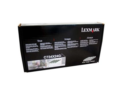 Lexmark originál válec C734X24G, CMYK, 80000 (4x20000)str., 4 ksks