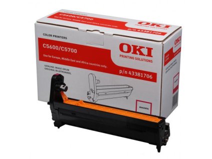 OKI originál válec 43381706, magenta, 20000str.