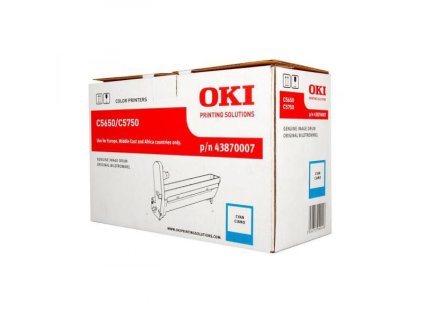 OKI originál válec 43870007, cyan, 20000str.