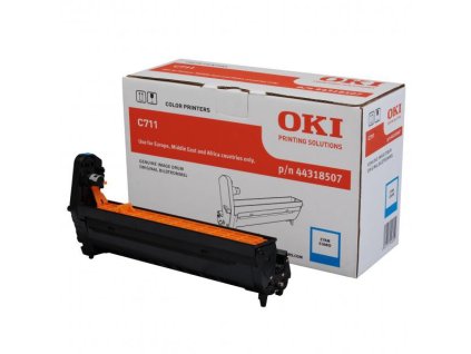 OKI originál válec 44318507, cyan, 20000str.