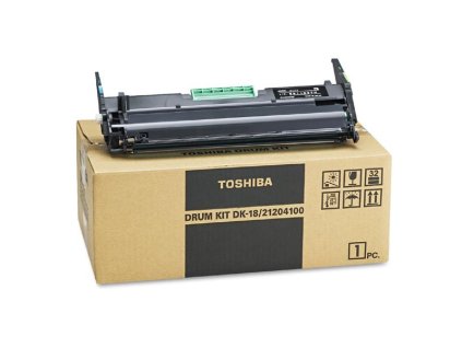 Toshiba originál válec DK18, 21204100, black, 20000str.