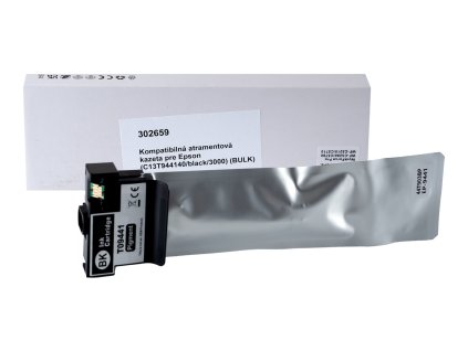 Kompatibilná atramentová náplň C13T944140, T9441, 3000 listov pre tlačiarne Epson (BULK)