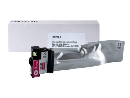 Kompatibilná atramentová náplň C13T944340, T9443, 3000 listov pre tlačiarne Epson (BULK)