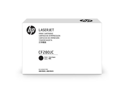 HP originál toner CF280JC, HP 80J, black, 8000str., kontraktový produkt