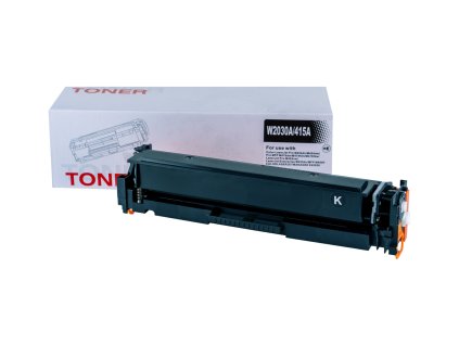 Kompatibilná tonerová náplň W2030A, 415A, 3016C002, CRG055BK, WITHOUT CHIP, 2400 listov pre tlačiarne HP